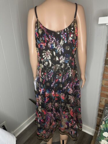 Dress The Population Uma Floral Embroidered Lace Dress NWOT size XL