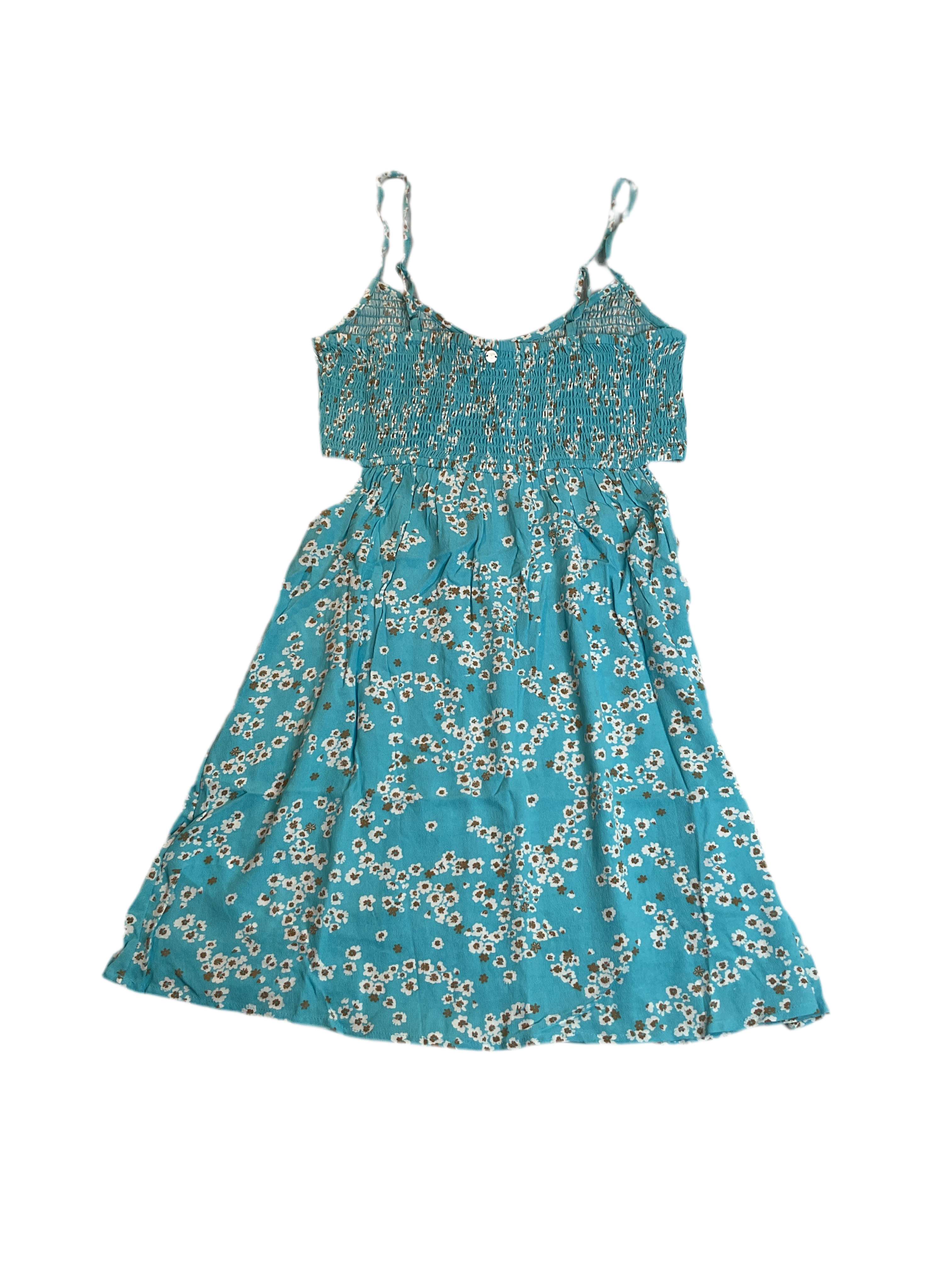 Roxy Juniors' Hot Tropics Mini Dress - Maui Blue Margarita Sz XL