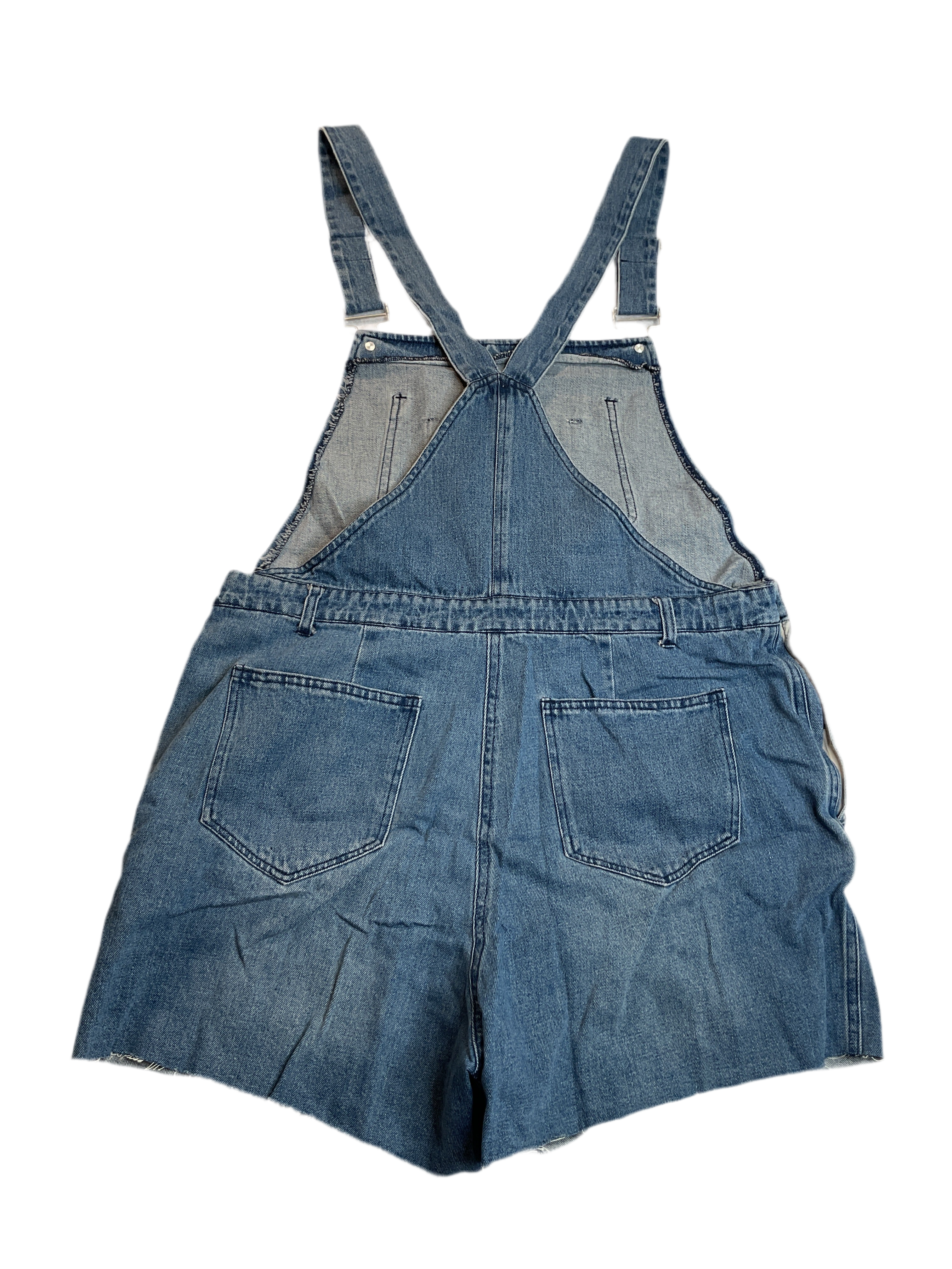 Hurley Women's Mika Shortall in Denim, 100% Cotton, Size XL