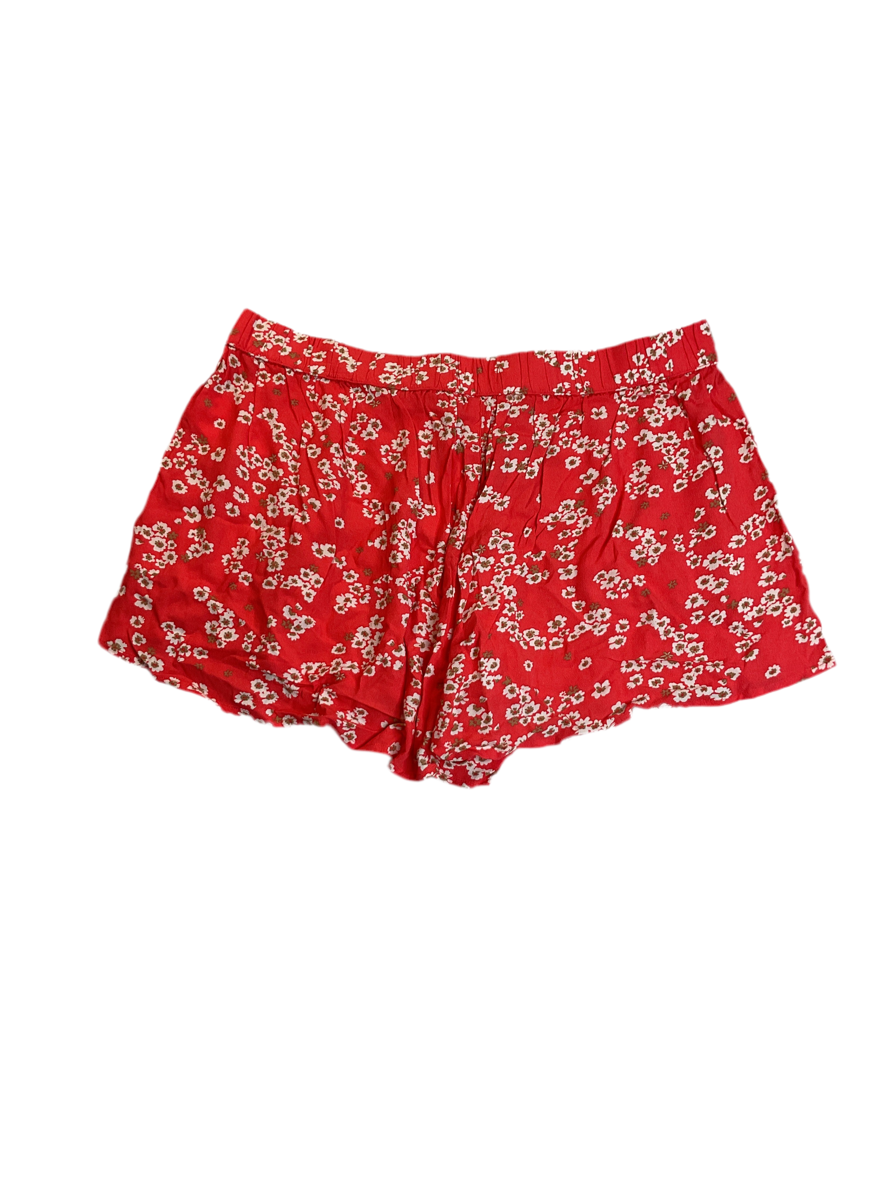 Roxy Juniors' Midnight Avenue Flowy Shorts - Hibiscus Margarita Sz XXL