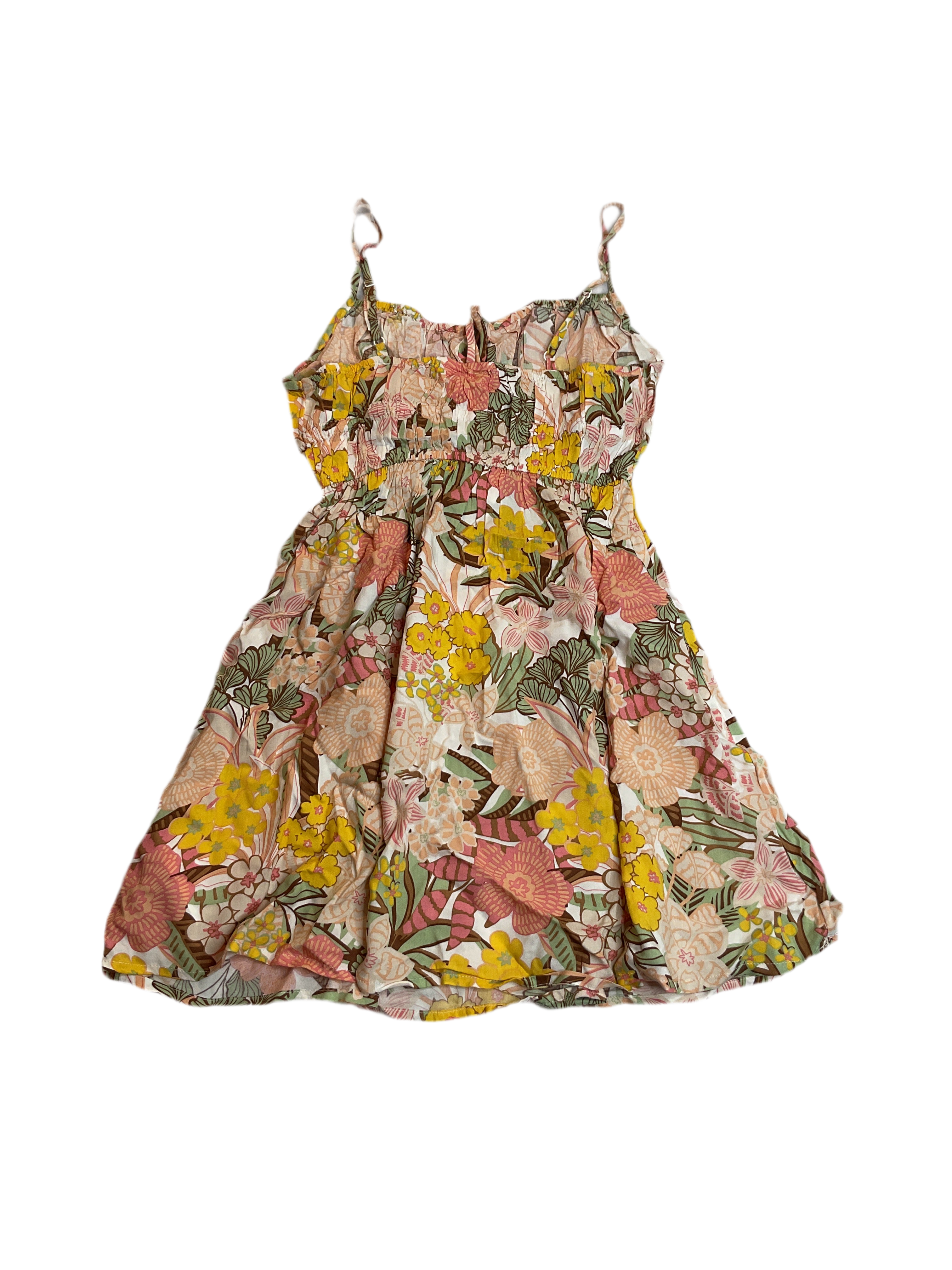 Roxy Juniors' La Vida Mini Dress - White Viva La Vida Sz M