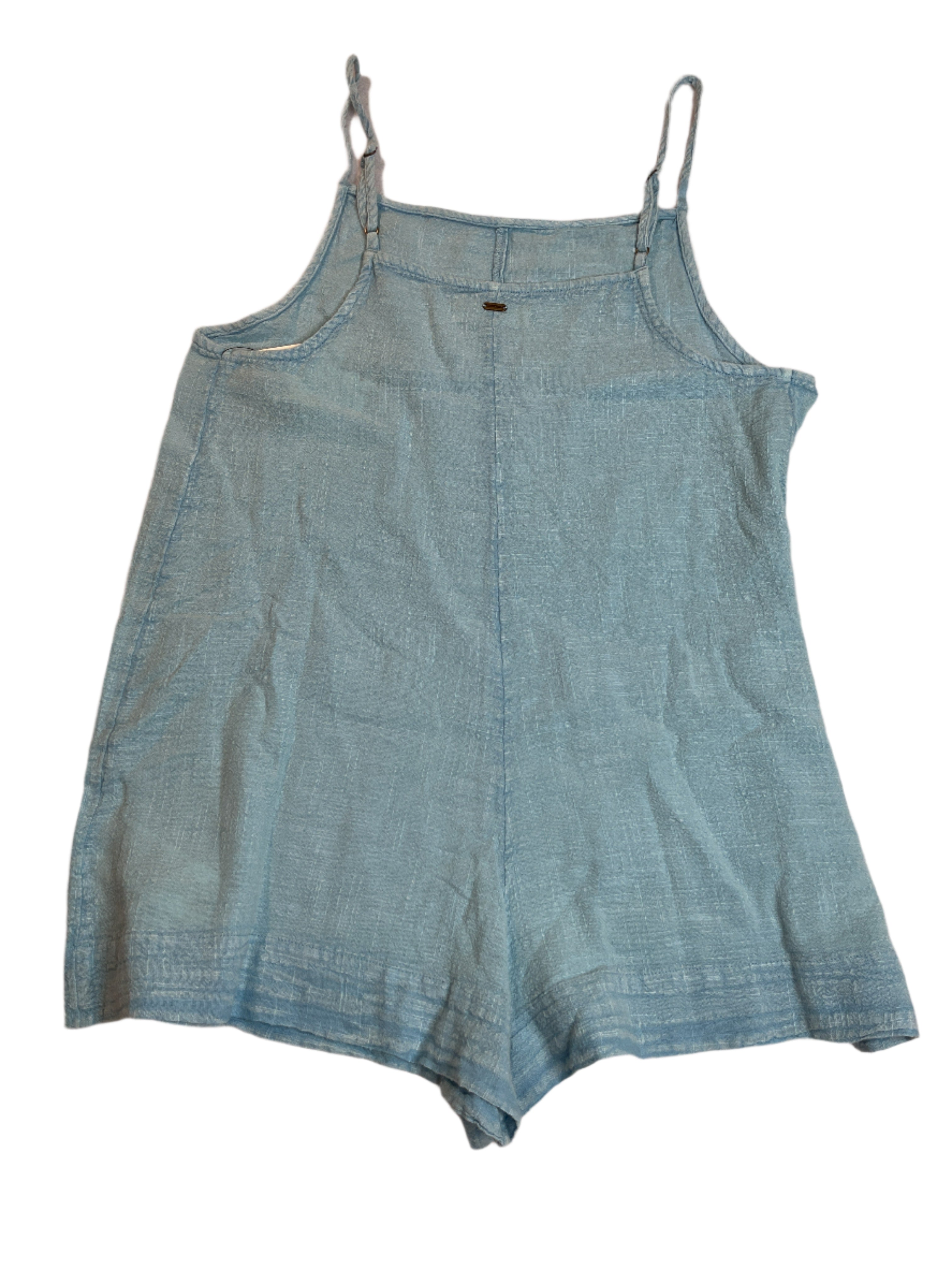 Rip Curl Juniors' Classic Surf Cotton Sleeveless Romper - Blue Sz Juniors M