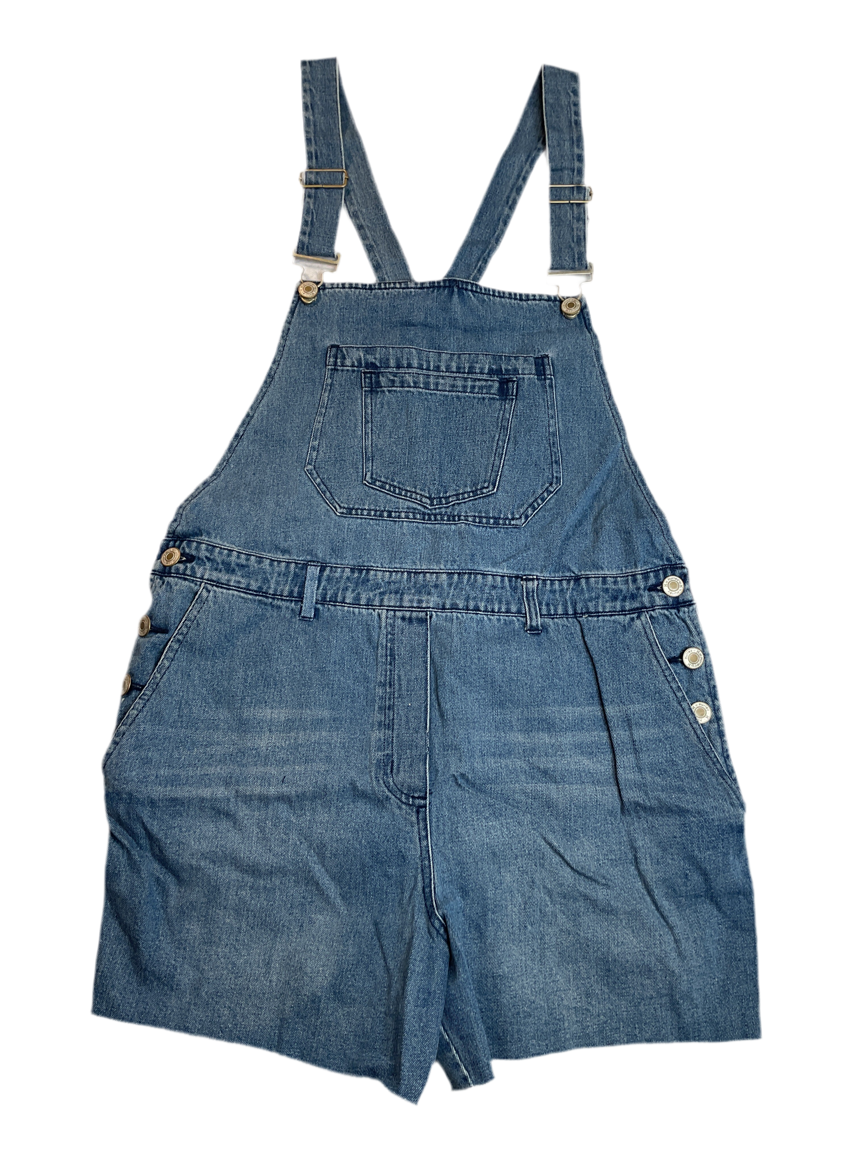 Hurley Women's Mika Shortall in Denim, 100% Cotton, Size XL