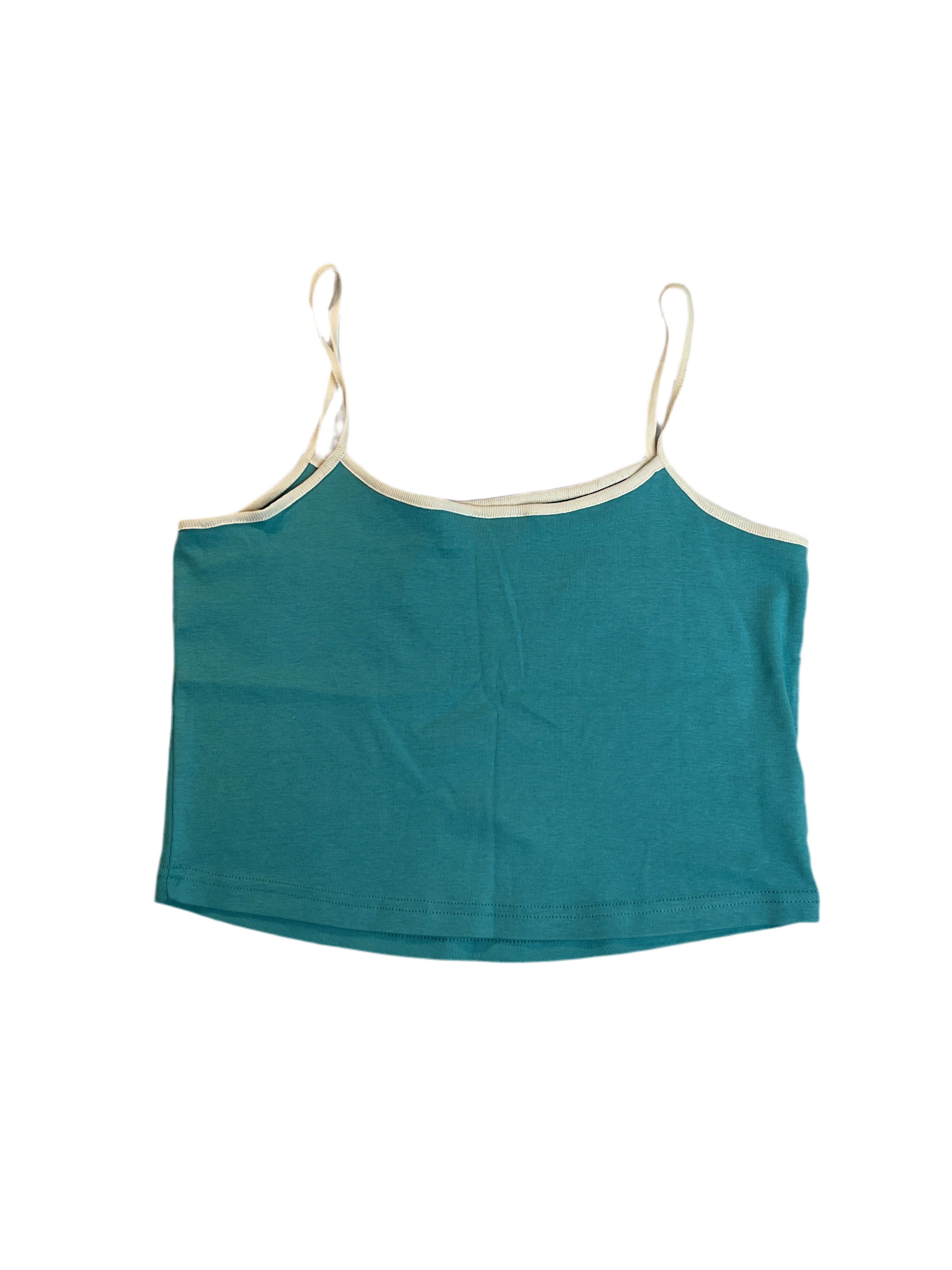 Roxy Juniors' Cotton High-Low Cropped Muscle Tank Top - Maui Blue Sz XL