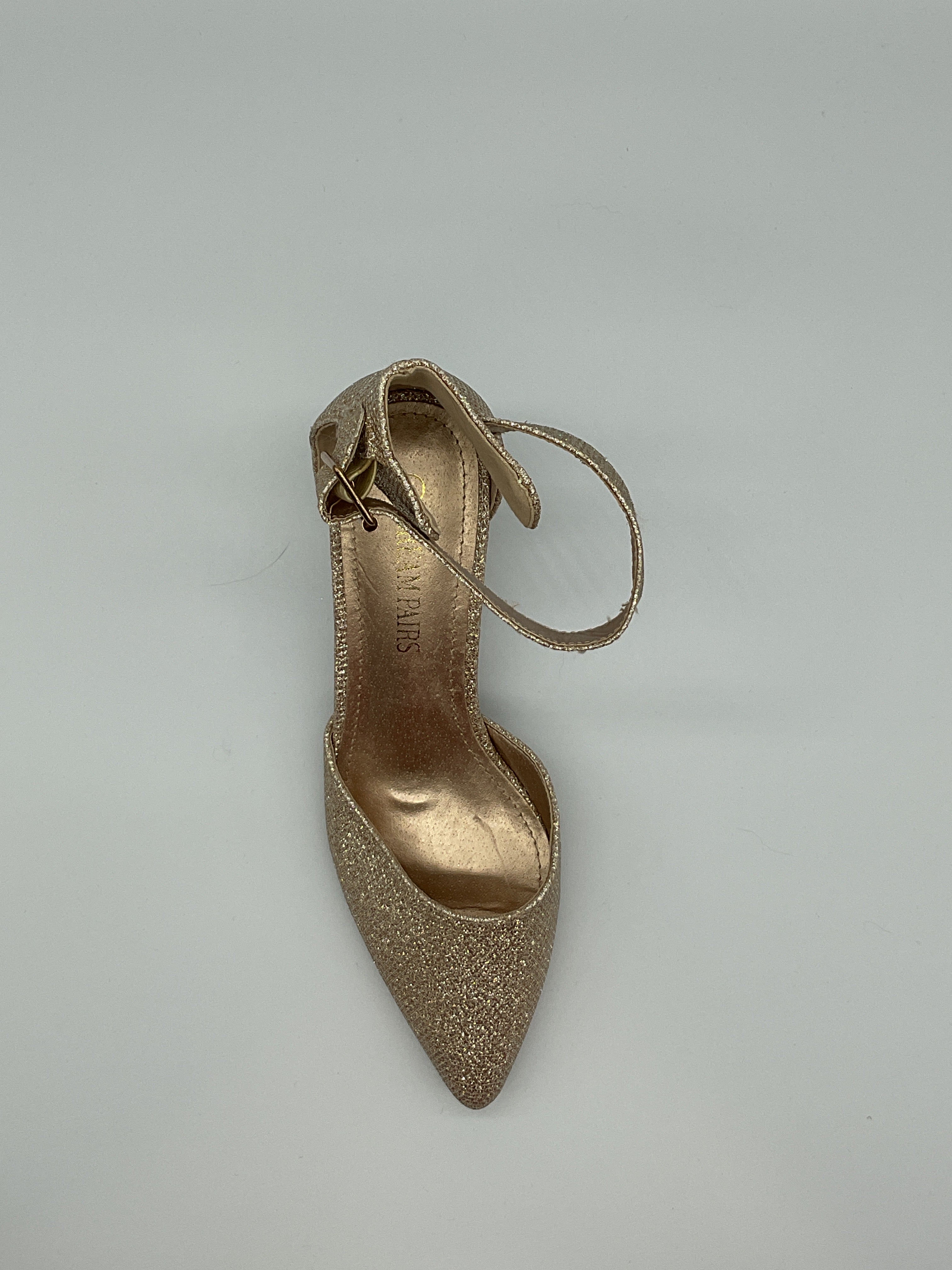 Dream Pairs Golden Heels Sz 7