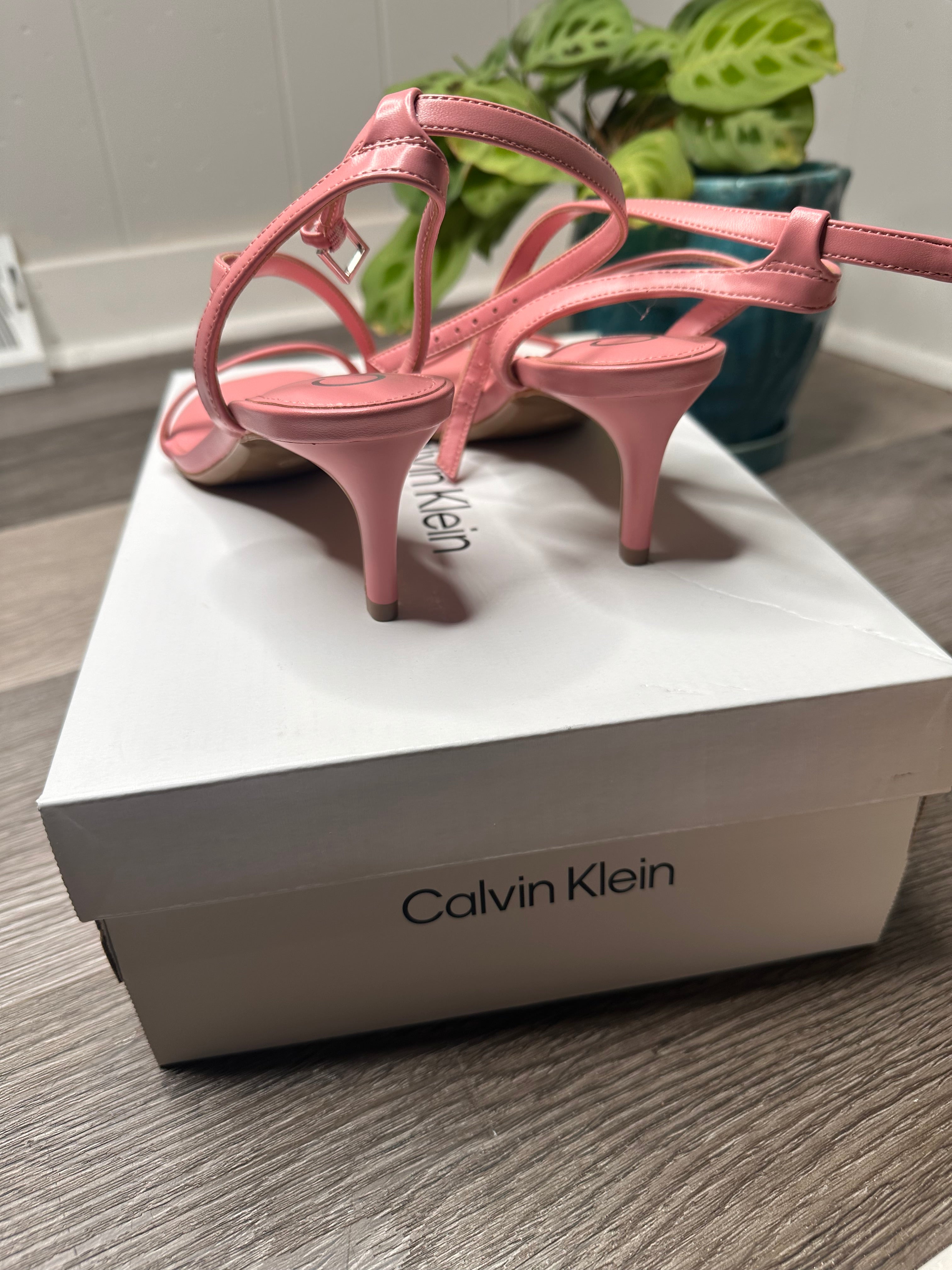 Calvin Klein Women's Iryna Heeled Sandal 5.5