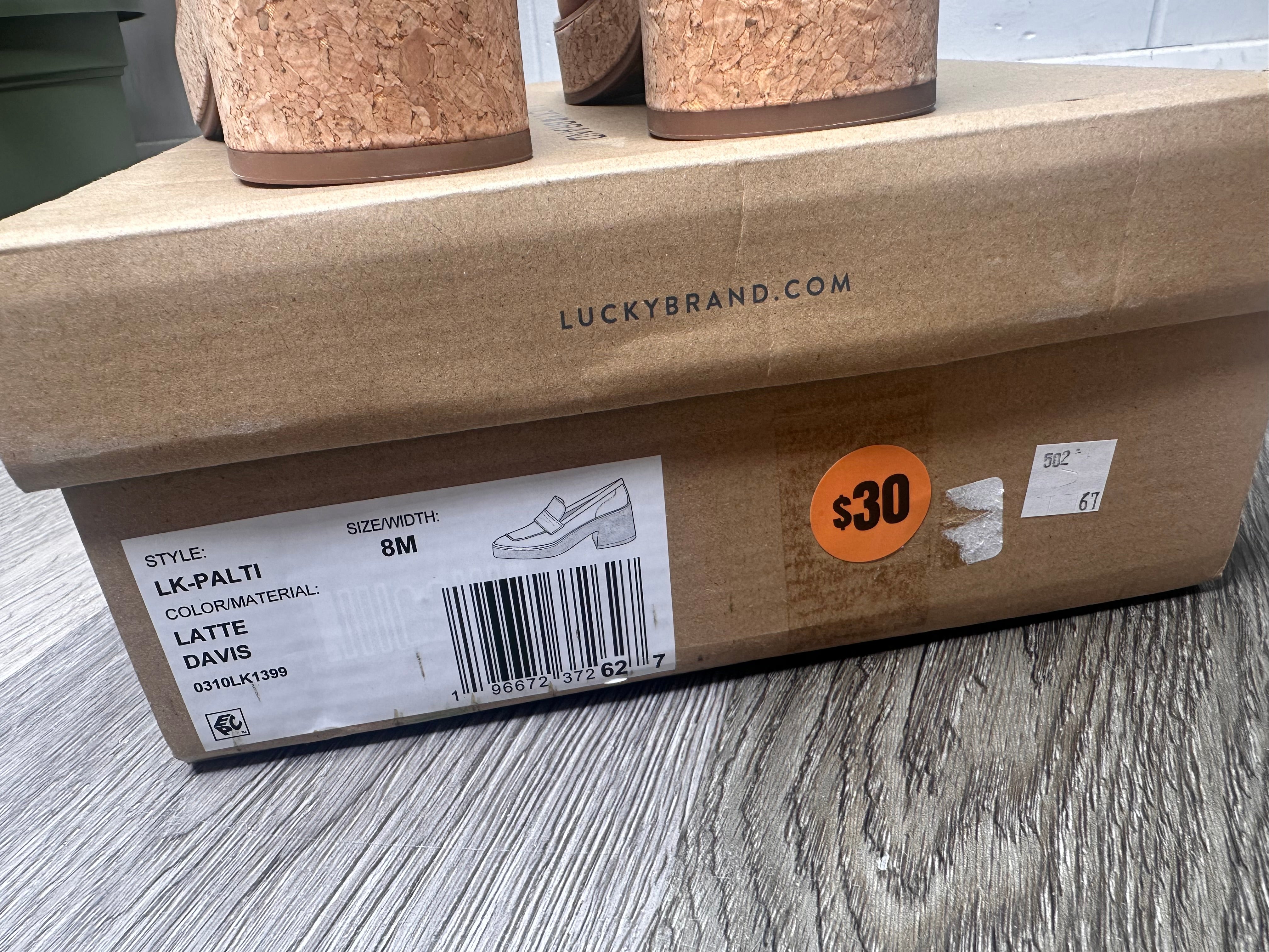 Lucky Brand Palti Loafer Heel 8M