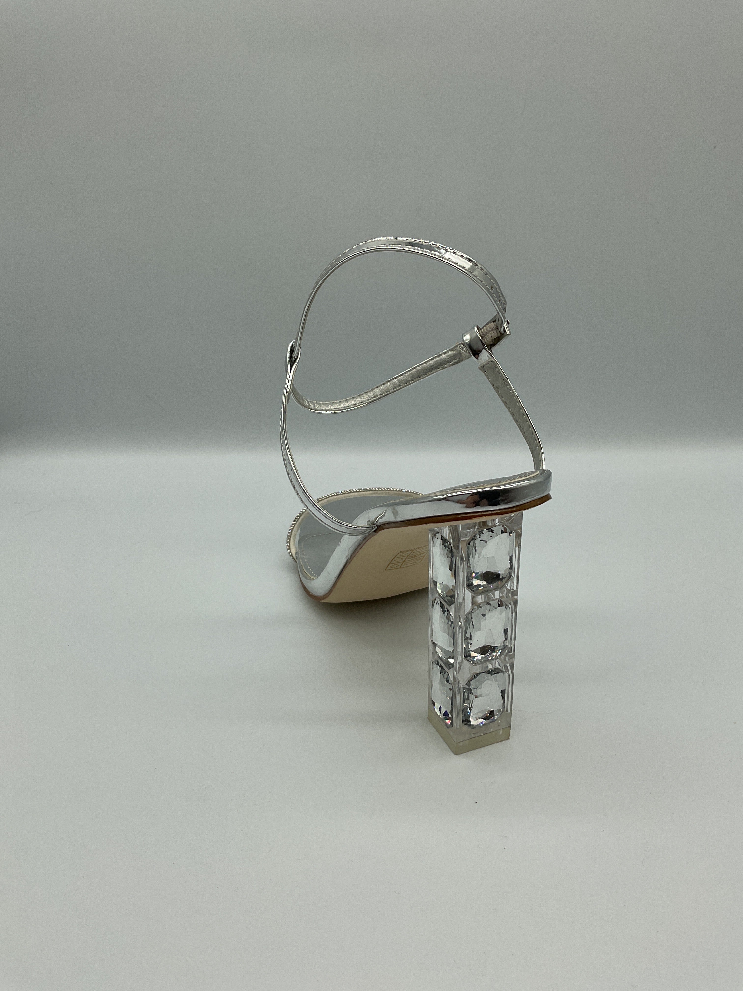 Silver Heels Sz 9