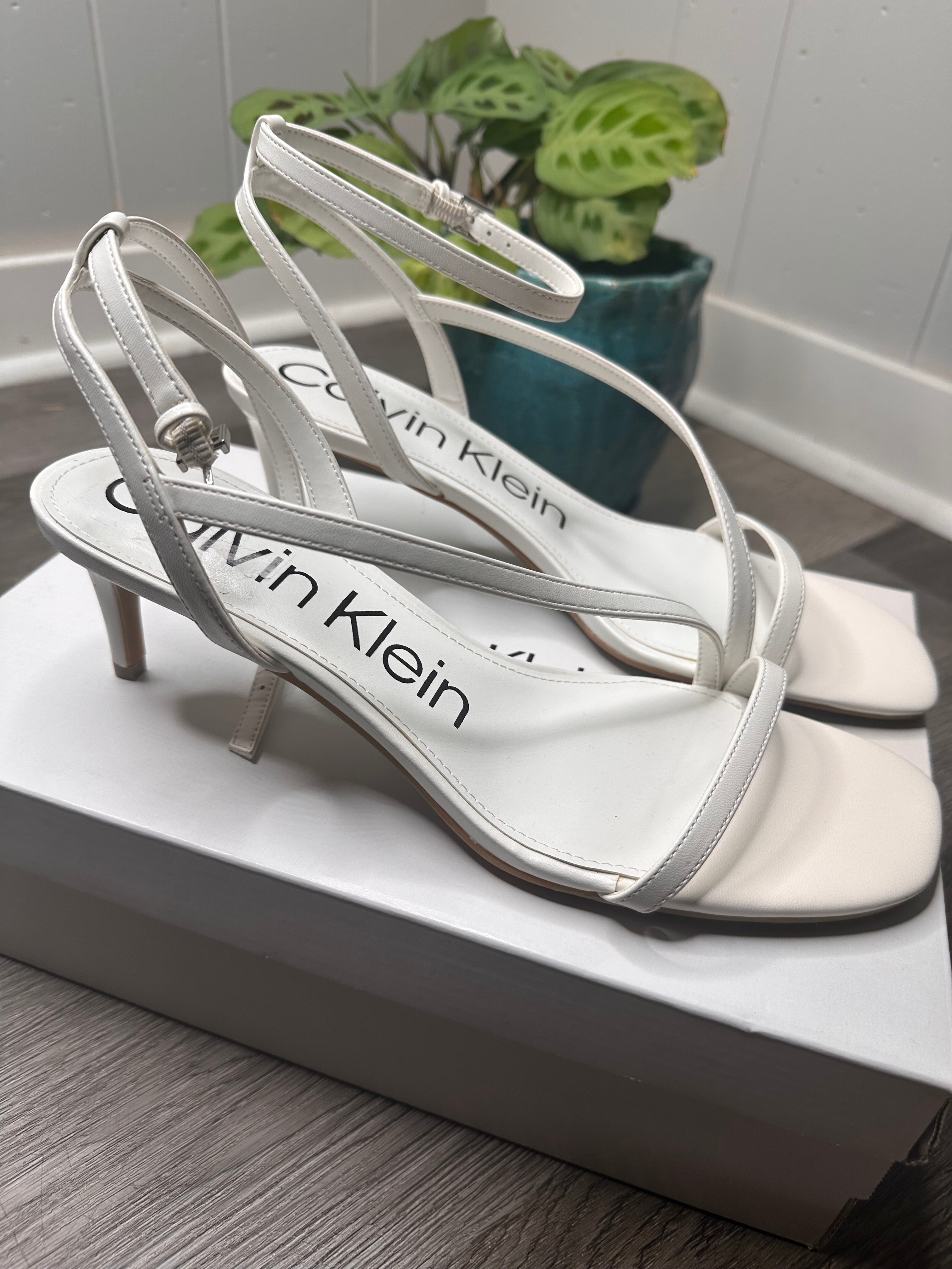 Calvin Klein Women's Iryna Heeled Sandal 11
