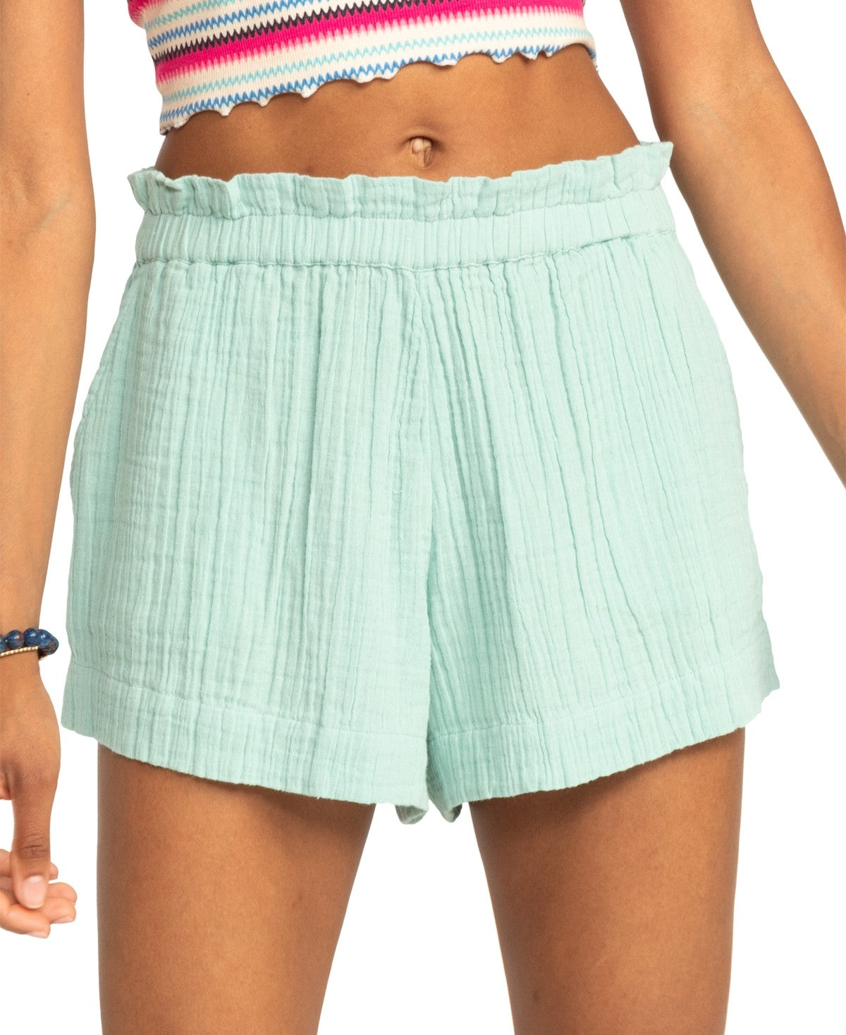 Roxy Juniors' What a Vibe Pull-on Shorts - Blue