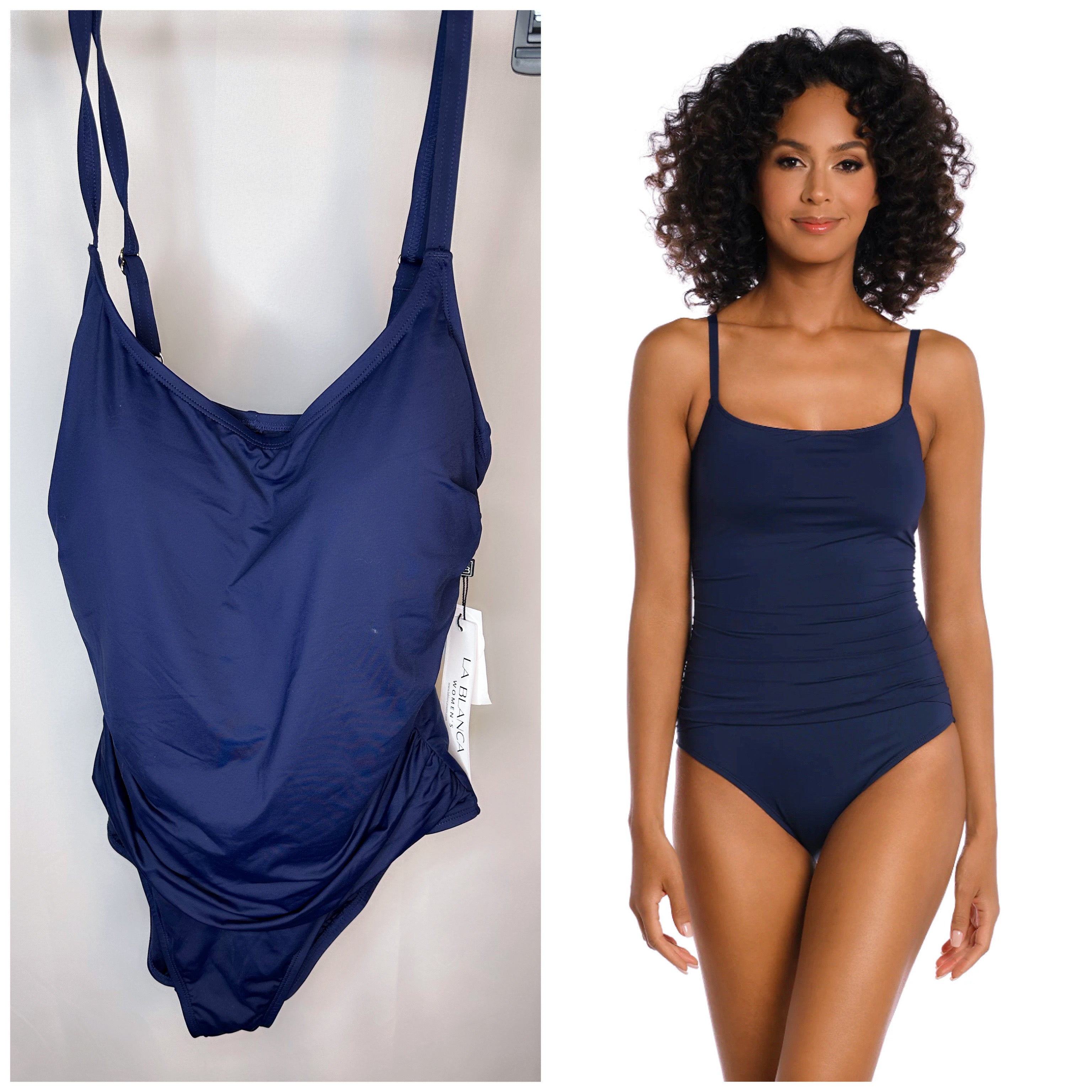 La Blanca Island Goddess Lingerie One Piece - Size 18W