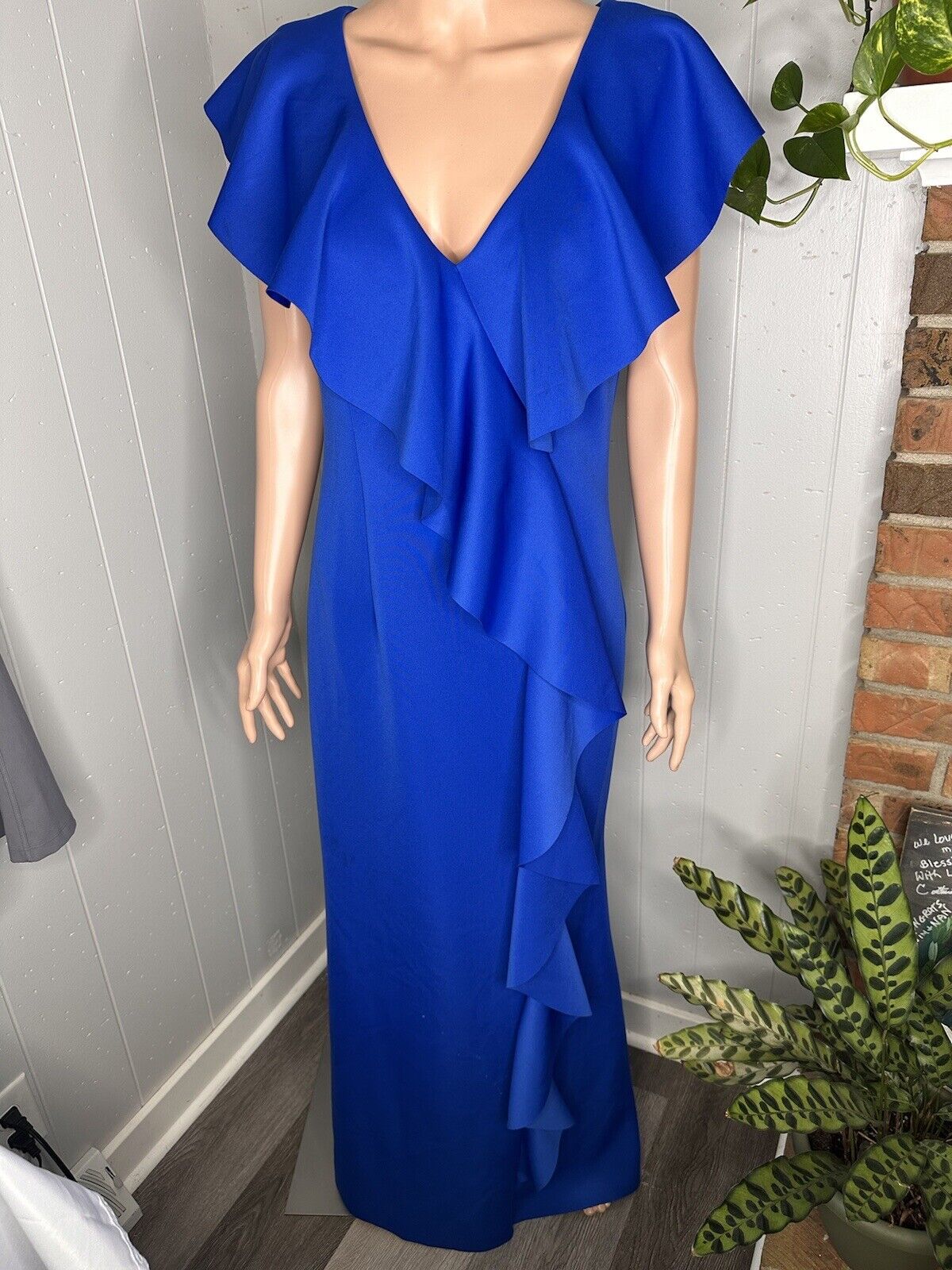 Jessica Howard Royal Blue Long dress 12