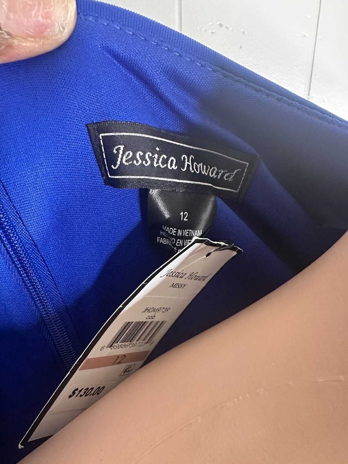 Jessica Howard Royal Blue Long dress 12