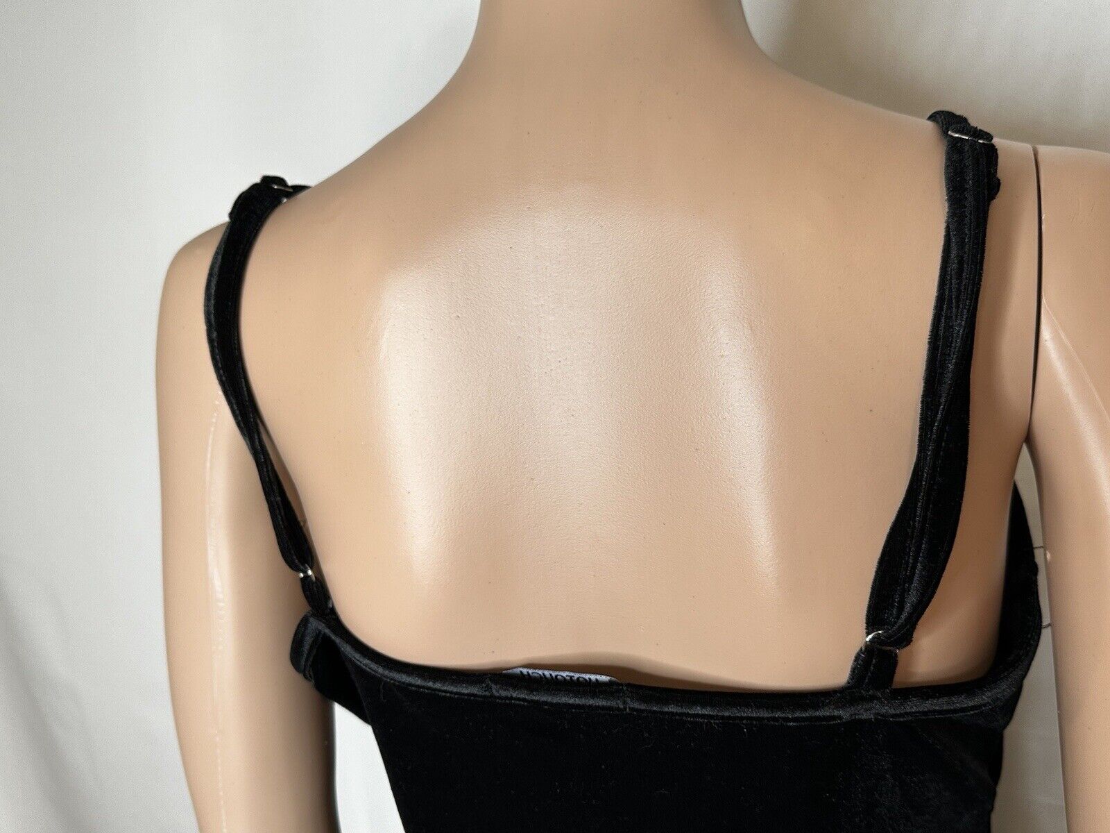 Black Velvet Mini Dress