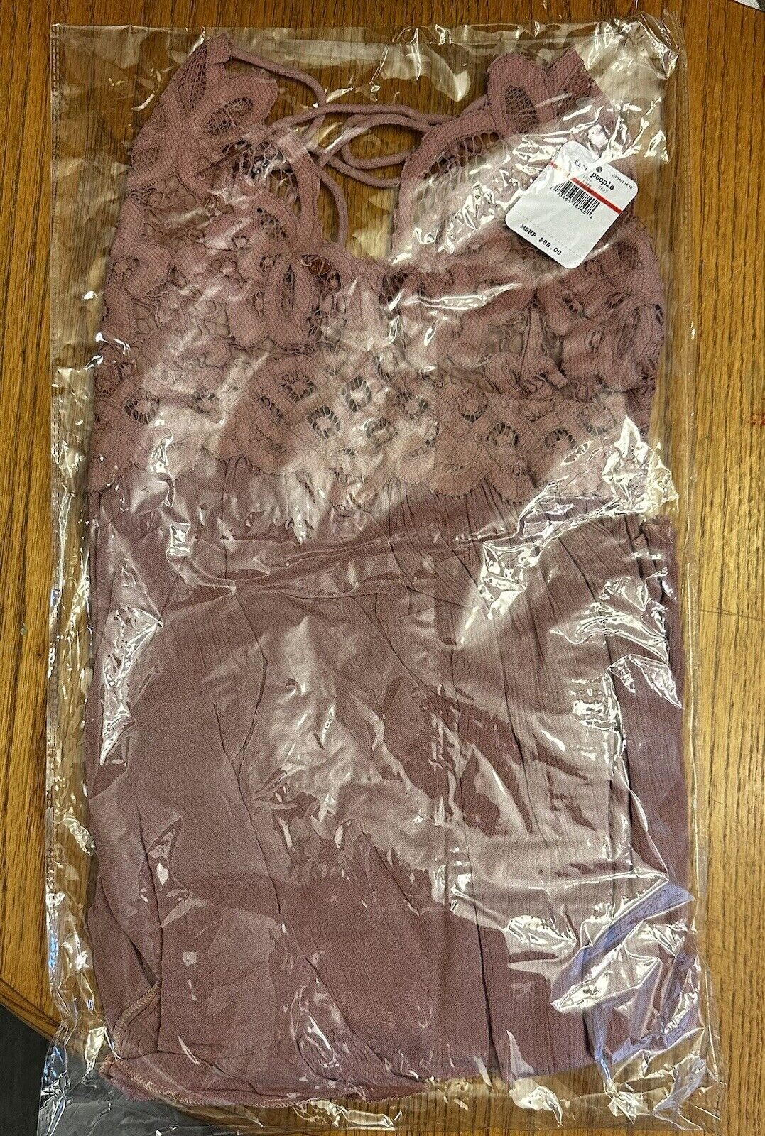 Free People Adella Slip Rose Women's XS NEW