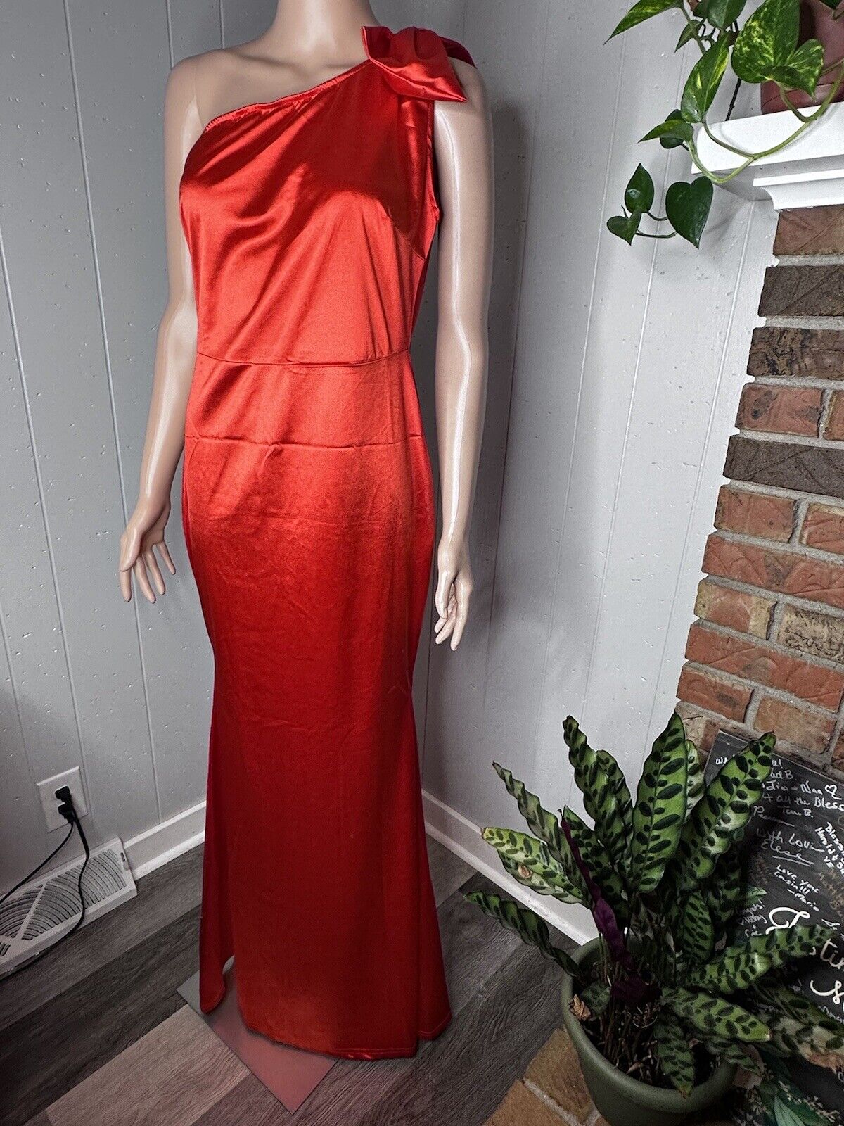 One Shoulder Ruched Bodycon Belted Cocktail Dress